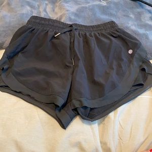 Savvi Black Running Shorts with Built in Spendex